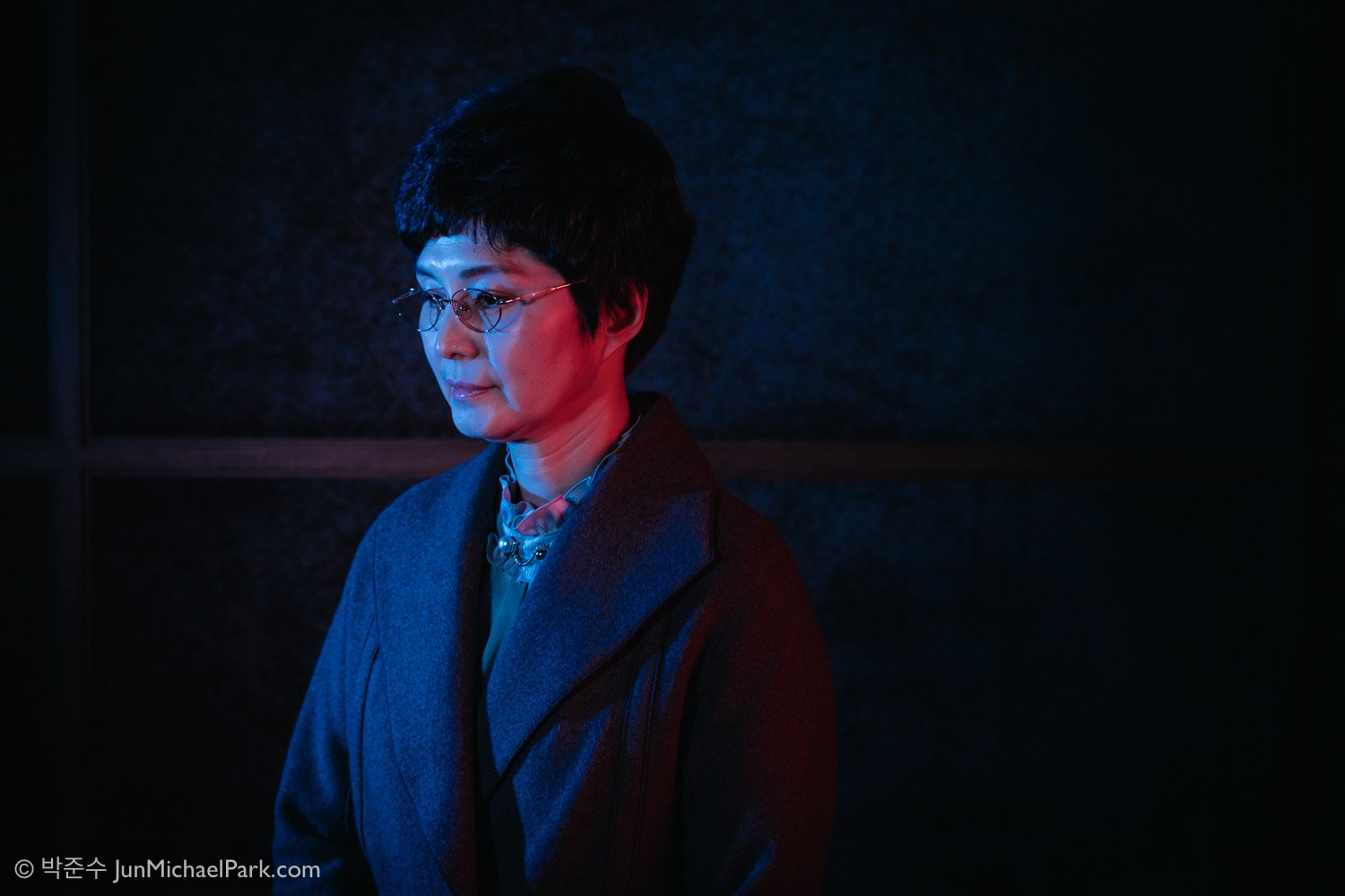 Seoul photographer Jun Michael Park made this portrait of North Korean terrorist Kim Hyon-hui at a hotel in Daegu.